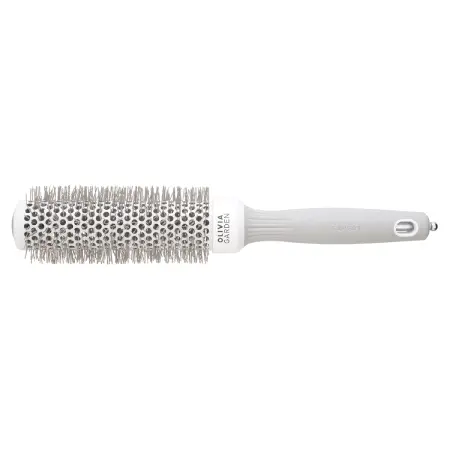 OLIVIA GARDEN Термобрашинг OG Expert Blowout Speed Wavy Bristles White&Grey 35 мм - 1