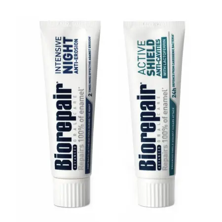 BIOREPAIR Набор зубных паст Здоровая улыбка Biorepair 2*75 мл - 2