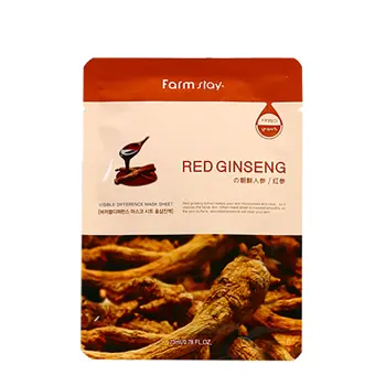 Маска тканевая с экстрактом красного женьшеня для лица / VISIBLE DIFFERENCE MASK 23 мл