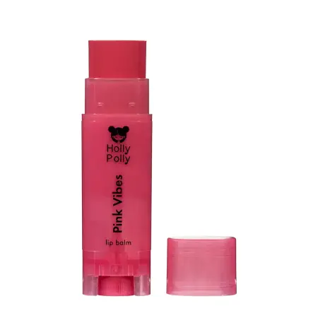 HOLLY POLLY Бальзам оттеночный для губ, розово-малиновый / KISS PEACE! Pink Vibes 4,9 гр - 2
