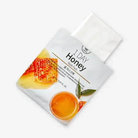 MED:B Маска тканевая питающая медовая / Med B 1 Day Honey Mask Pack 27 мл - 2