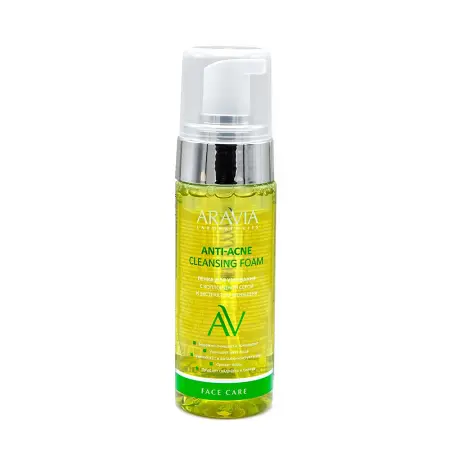 ARAVIA Professional Пенка для умывания с коллоидной серой и экстрактом женьшеня / Anti-Acne Cleansing Foam 150 мл - 1
