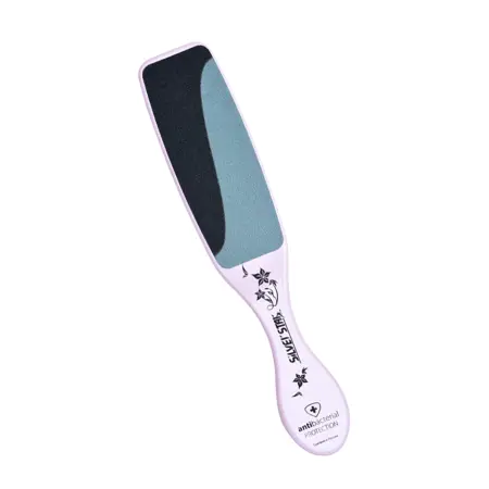 SILVER STAR Терка для педикюра, розовая, 80-100-150 grit - 1