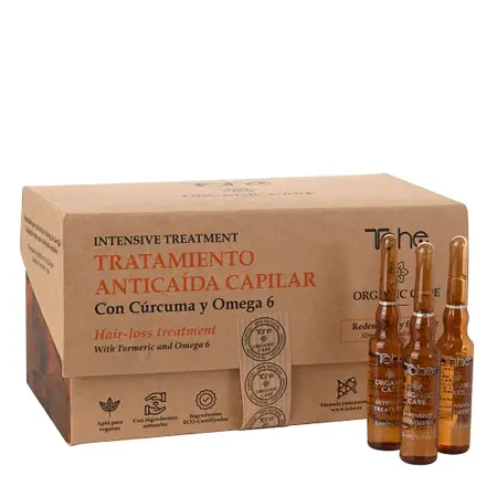 TAHE Средство против выпадения волос / INTENSIVE TREATMENT BIO ORGANIC CARE 15*5 мл - 1
