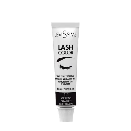 LEVISSIME Краска для бровей и ресниц, № 1.1 графит / Lash Color 15 мл - 1