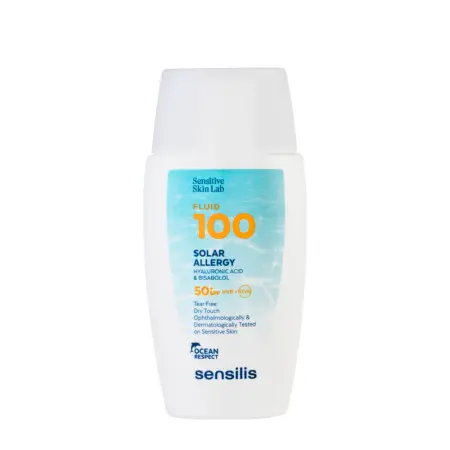 SENSILIS Флюид для защиты лица от солнца SPF50+ / Fluid 100 Solar Allergy 40 мл - 1