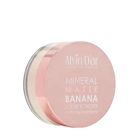 ALVIN D OR Пудра рассыпчатая / Mineral Banana Matte 8 гр - 1