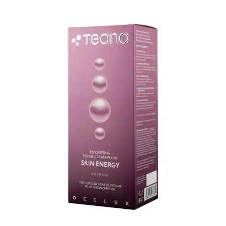 TEANA Крем-флюид восстанавливающий для лица с хронопептидом / SKIN ENERGY OCCLUX 50 мл - 3