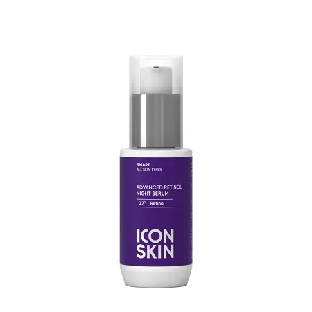 ICON SKIN Сыворотка ночная с 0,7% ретинола / Smart Advanced Retinol 30 мл - 4