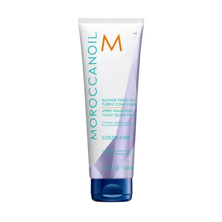 MOROCCANOIL Кондиционер тонирующий для нейтрализации желтизны и медных оттенков для светлых, осветлённых, седых волос, фиолетовый 200 мл - 1