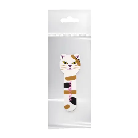 SOLOMEYA Полировщик для натуральных и искусственных ногтей Китти, 400/3000 / Kitty Shiner Cat 2 - 2