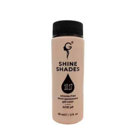 GERA Professional 10.17 гель-краситель для волос без аммиака / Shine Shades 60 мл - 2