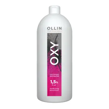 Эмульсия окисляющая 1,5% (5vol) / Oxidizing Emulsion OLLIN OXY 1000 мл