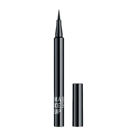 MAKE UP FACTORY Подводка жидкая для глаз, 01 черный / Full Precision Liquid Liner 1 мл - 1