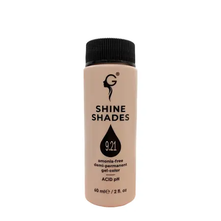 GERA Professional 9.21 гель-краситель для волос без аммиака / Shine Shades 60 мл - 2