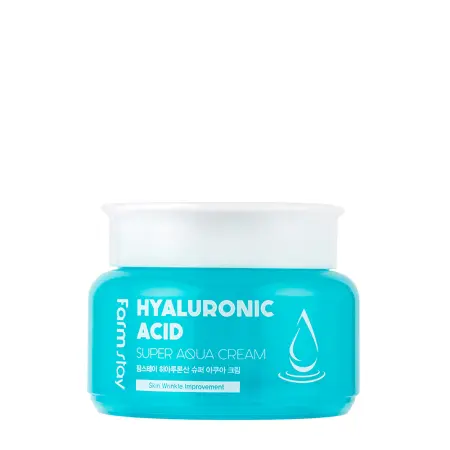 FARMSTAY Крем интенсивно увлажняющий для лица с гиалуроновой кислотой / Hyaluronic Acid Super Aqua Cream 100 мл - 1