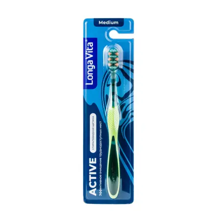 LONGA VITA Щетка зубная / Longa Vita Active - 7