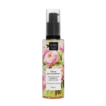 Пенка для умывания регулирующая выработку кожного сала / It`s matte foam Peony 200 мл