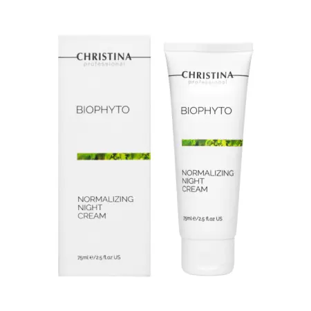 CHRISTINA Крем нормализующий ночной / Normalizing Night Cream Bio Phyto 75 мл - 2