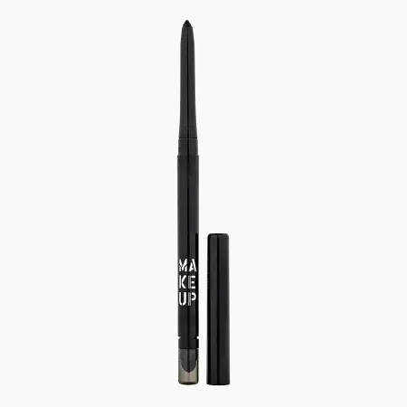 MAKE UP FACTORY Карандаш автоматический контурный для глаз, 01 черный вельвет / Automatic Eyeliner 0,31 гр - 2