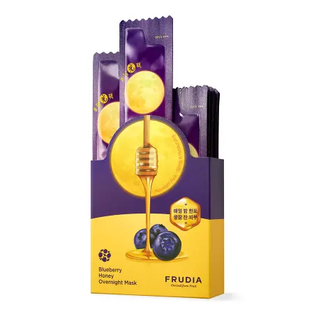 FRUDIA Маска ночная питательная с черникой и медом 20*5 мл - 3