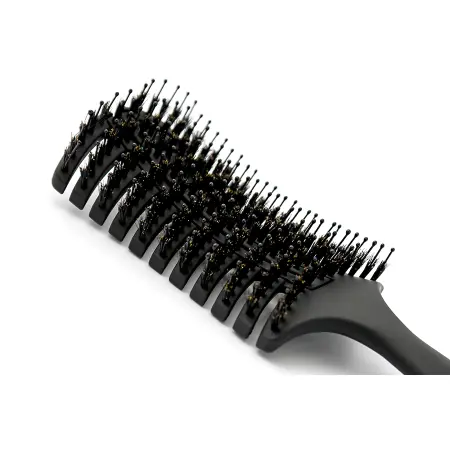 HAIRWAY Щетка широкая, 9 рядная с щетиной / Hairway - 2