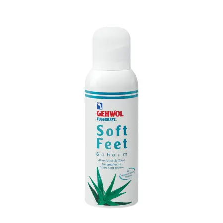 GEHWOL Пенка с гиалуроновой кислотой, алоэ вера и масло оливы / Fusskraft Soft Feet 125 мл - 1