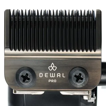 DEWAL PROFESSIONAL Машинка для стрижки DEWAL PRO BARBER STYLE, аккумуляторно-сетевая, 7000 об\мин, нож 45 мм, 0,8-1,6 мм, 6 насадок - 7