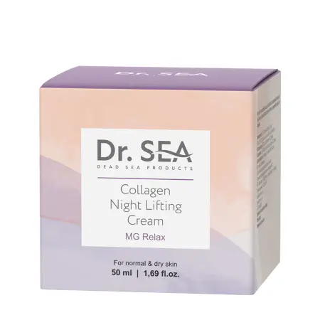 DR. SEA Крем-лифтинг ночной коллагеновый с комплексом Mg Relax / Dr.Sea 50 мл - 3