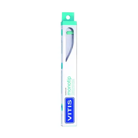 DENTAID Щётка зубная Vitis Monotip в твердой упаковке - 1