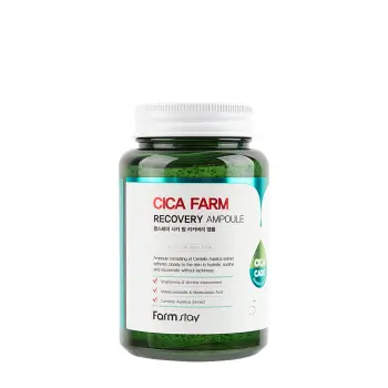 Ампула-сыворотка успокаивающая для лица с центеллой / Cica Farm Recovery Ampoule 250 мл
