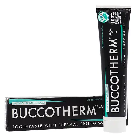 BUCCOTHERM Паста зубная с углем и термальной водой / BUCCOTHERM 75 мл - 3