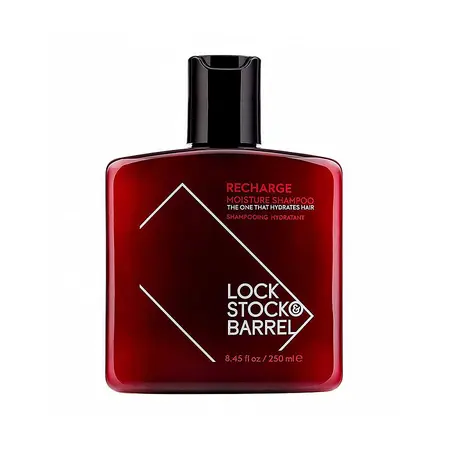 LOCK STOCK BARREL Шампунь для жестких волос и бороды парфюмированный в подарочной упаковке / LS&B Recharge 250 мл - 2