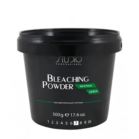 KAPOUS Порошок обесцвечивающий для волос / Menthol Green 500 г - 1