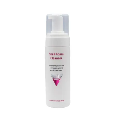 ARAVIA Professional Пенка для умывания с муцином улитки и зелёным чаем / Snail Foam Cleanser 160 мл - 1