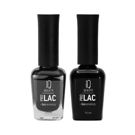 IQ BEAUTY 001 лак для ногтей укрепляющий с биокерамикой / Nail polish PROLAC + bioceramics 12.5 мл - 4