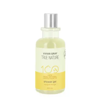 Гель для душа, иланг-иланг и апельсин / Vivian Gray True Nature Shower Gel Ylang & Orange 300 мл