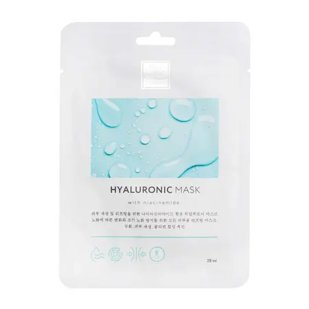 BEAUTY STYLE Маска гиалуроновая с ниацинамидом Обновление и лифтинг / Beauty Style 28 мл - 1