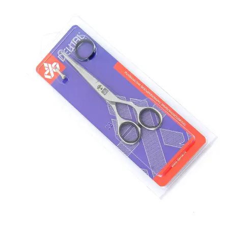DEWAL PROFESSIONAL Ножницы парикмахерские прямые с микронасечками 5,5 (простой винт) - 3