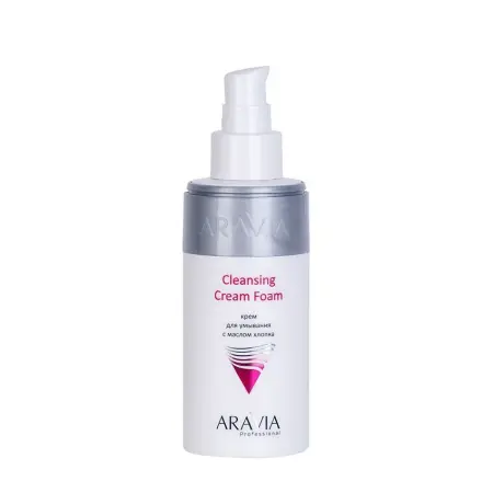 ARAVIA Professional Крем для умывания с маслом хлопка / Cleansing Cream Foam 150 мл - 3