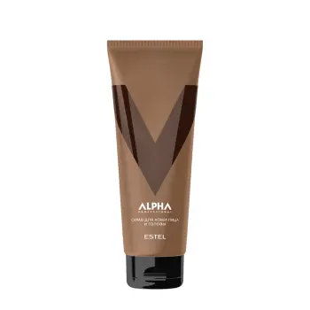 Скраб для кожи лица и головы / ALPHA PRO 250 мл
