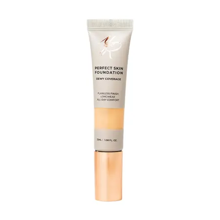 YU.R Основа тональная, тон 2.75 / DEWY COVERAGE FOUNDATION fair golden 32 мл - 1