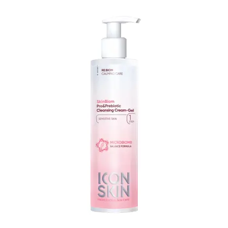 ICON SKIN Крем-гель очищающий для умывания c про- и пребиотиками / SkinBiom 150 мл - 4