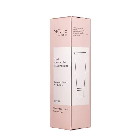 NOTE Крем увлажняющий 3в1 с тональным эффектом для сияющей кожи / 3in1 Glowing Skin Tinted Moisturizer 30 мл - 3