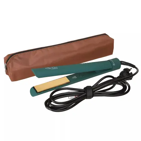 BE-UNI PROFESSIONAL Утюжок для выпрямления волос с золотым титановым покрытием GOLD TITAN V069 - 5