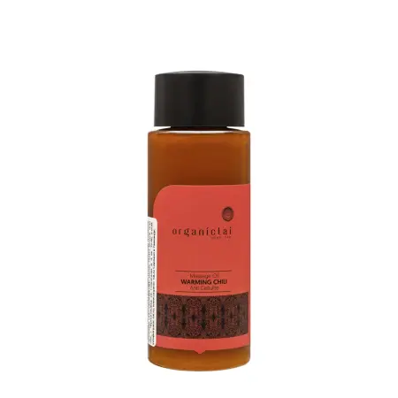 ORGANIC TAI Масло массажное антицеллюлитное разогревающее для тела Чили и Грейпфрут 100 мл - 1