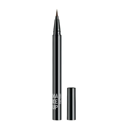 MAKE UP FACTORY Подводка жидкая для глаз, 01 черный / Calligraphic Eye Liner 0,55 мл - 1
