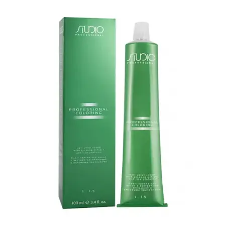 KAPOUS S 911 крем-краска для волос, ультра-светлый серебристо-пепельный блонд / Studio Professional 100 мл - 2