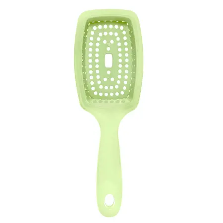 SOLOMEYA Расческа вентилируемая для волос, зеленая / Vented Hair Brush Green - 2