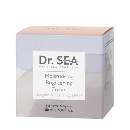 DR. SEA Крем увлажняющий с комплексом Neoglow и витамином С Сияние кожи SPF15 / Dr.Sea 50 мл - 3
